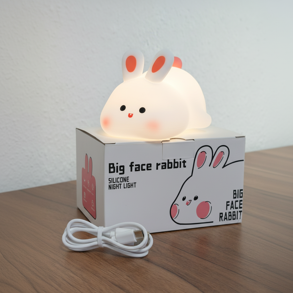 Kinder Nachtlicht Kaninchen Lino Lieferumfang Pally Shop